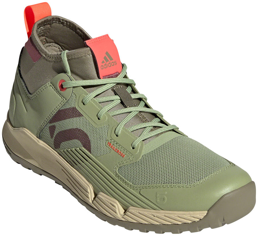 Five Ten Trailcross XT Flat Shoes - Women's Magic Lime/Quiet Crimson/Orbit Green 6
