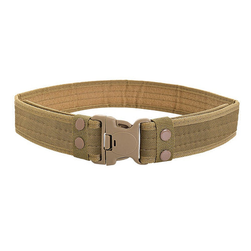 5.0 Oxford Cloth Tactical Belt Hook and loop closure Wrapped Outdoor Canvas Belt