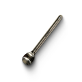Long Polished Titanium Spoon