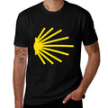 Camino De Santiago Scallop Shell Trail Symbol POCKET PATCH  Quick-drying T-Shirt